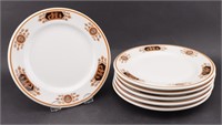 6 Syracuse China Grecian Plates