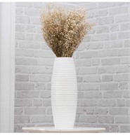 $53 (14”) White Floor Vase
