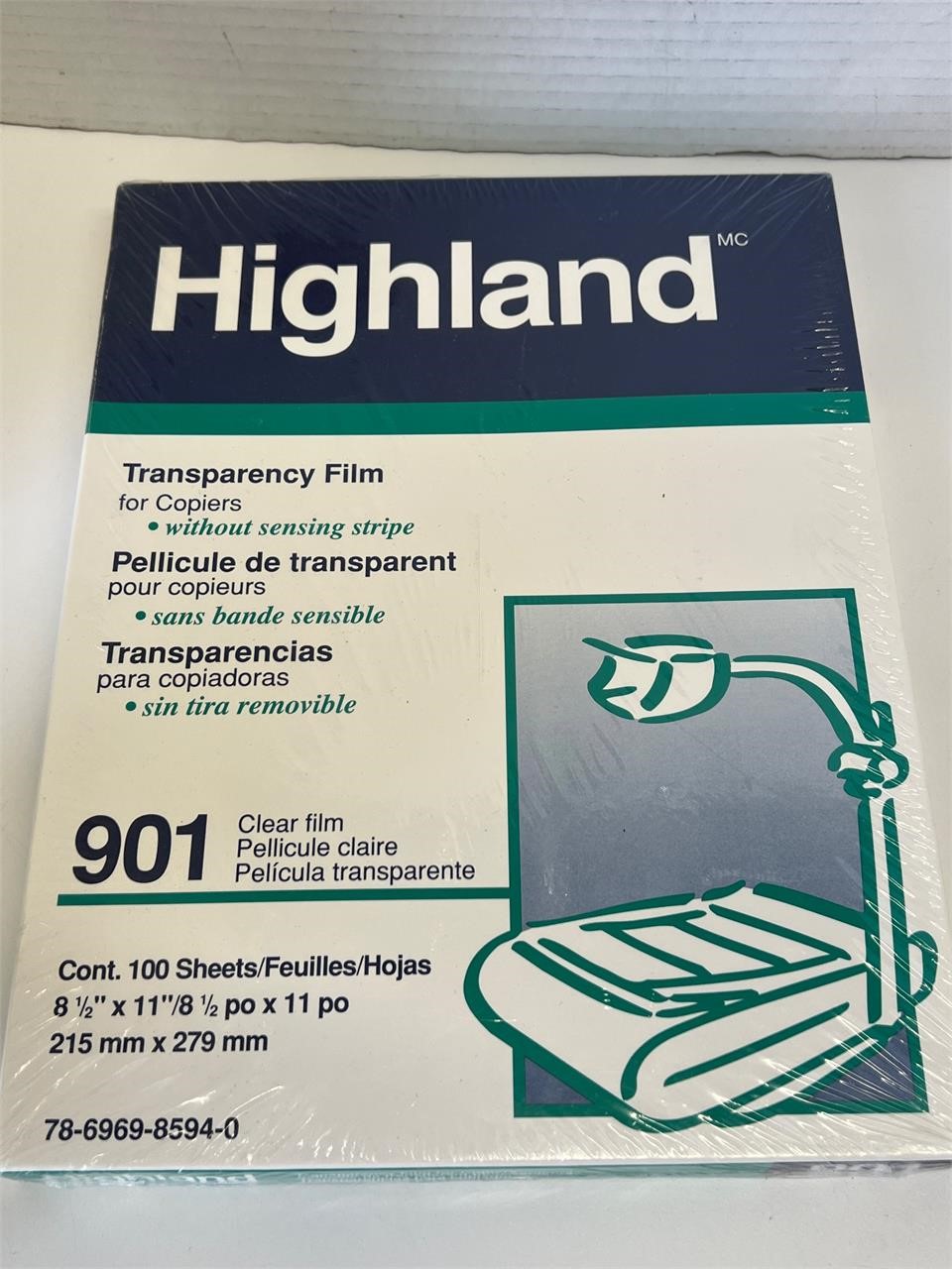 New Unopened Highland Transparency Film