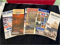 VINTAGE MAPS WITH ADVERTISING
