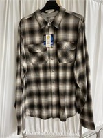 Cinch Western Snap Shirt Sz XXL