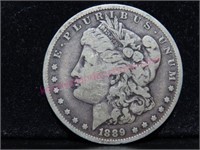 1889-O Morgan Silver Dollar (90% silver)