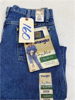 Wrangler George Strait Slim Fit Jeans 33x30