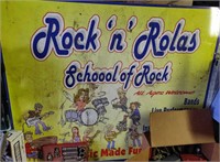 Rock N Rolas School Of Rock Sign