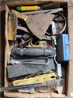 Tools incl Staple Gun, Scissors, etc