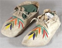 BEADED MOCCASINS