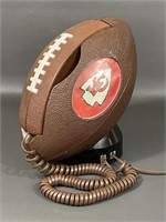 Vintage NFL Kansas Chiefs Football Telephone