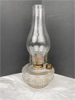 Antique “EL DORADO” Glass Oil Lamp