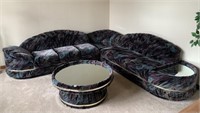 MCM VELOUR SOFA IN EXCELLENT CONDITION