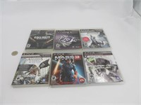 6 jeux pour Playstation 3 dont Saints Row