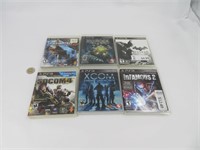 6 jeux pour Playstation 3 dont Batman