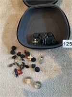 XBOX CASE WITH CONTROLLER REPLACEMENT PIECES