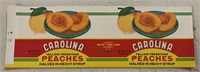 (14 COUNT)VINTAGE CAN LABEL-CAROLINA/PEACHES/