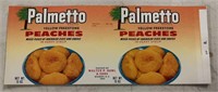 (15 COUNT)VINTAGE CAN LABEL-PALMETTO/PEACHES/