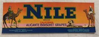 (45 COUNT)VINTAGE CRATE LABEL-NILE/CALIFORNIA/
