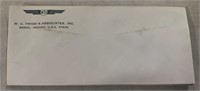 (5 COUNT)STATIONARY ENVELOPES-BRAZIL, INDIANA/W.C.