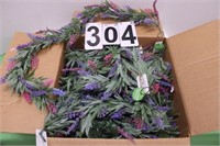 Box of Artificial Flowers