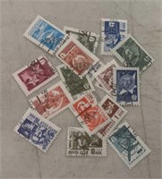 (17)”DIFFERENT” RUSSIA/U.S.S.R. POSTAGE