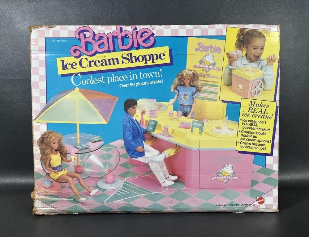 1986 Barbie Ice Cream Shoppe