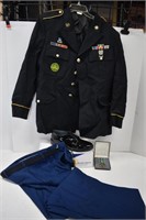 Military Dress Uniform w/Shoes & Medal