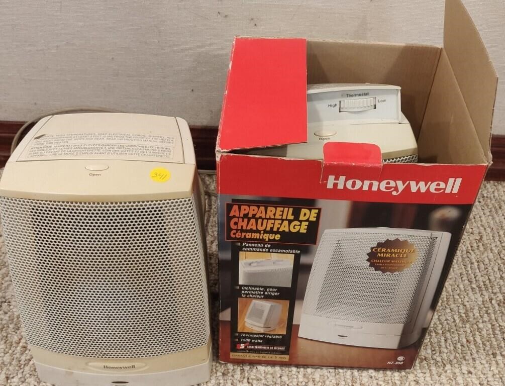 2 Honeywell Ceramic Heaters