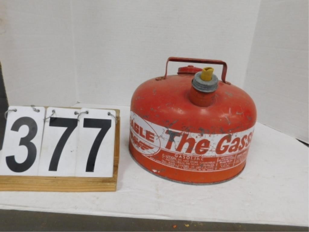 2 1/2 Gal. Metal Gas Can