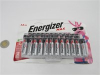 36 batteries AA Energizer Max