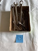 Flat of misc wrenches