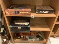 PEG GAME, HARRY POTTER PUZZLE, HOUSTON BOARD