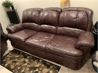 LANE DUAL RECLINER SOFA 33" W X 34" D