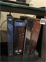 GAME OF THRONES 4 BOXES - 3 DVD’S, DVD SET