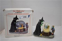 Wicked Witch Wizard of Oz Water Globe. Song Plays