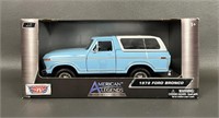 2023 Motor Max Ford Bronco Die Cast