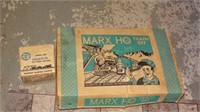 Marx HO train set & ampack