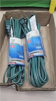 2- 2 pack 9' extension cords