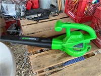 small greenworks electric blower