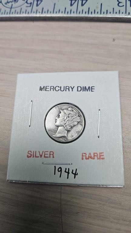 1944 Mercury dime