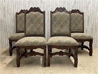 Four CrownMark Neo Renaissance Dining Chairs