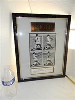 1961 Press Photo Roger Maris Home Run Hit Baseball
