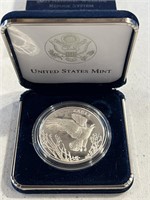 2003 USA Beautiful Bald Eagle Silver Coin 90%