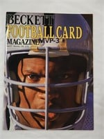 Beckett Football Magazine Bo Jackson #1