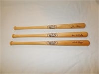 Mini Baseball Bats Louisville Mattingly Boggs