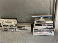 Lot of Vintage Stereo Equipment