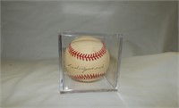 Luis Aparicio Signed Baseball H.O.F