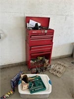 Rolling Tool box with tools and contents and more