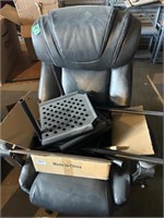 Office Chair and pet rack