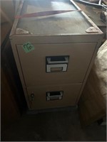 2 Drawer Fire Proof File Cabinet