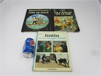 2 BD +6 livre de Tintin