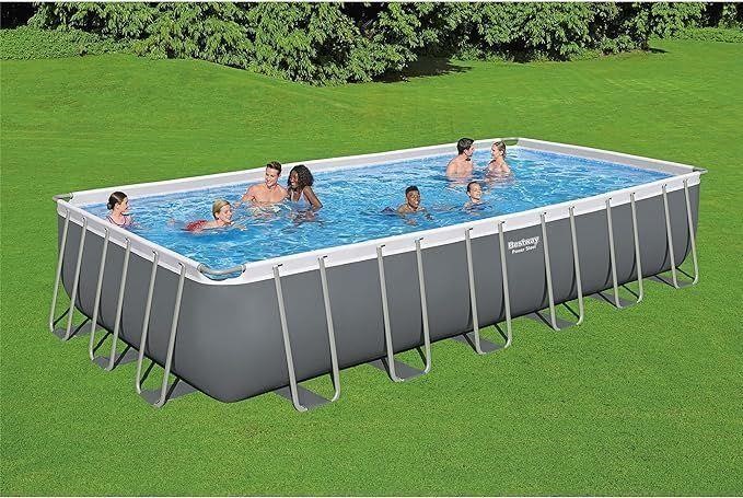 Outdoor Backyard Swimming Pool Set 24 x 12