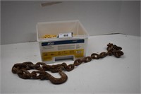 Short Heavy Tow Chain & Yellow Link Chain